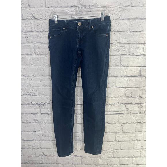 CAbi Dark Wash Skinny Jeans - Women's Size 2 - Picture 1 of 4